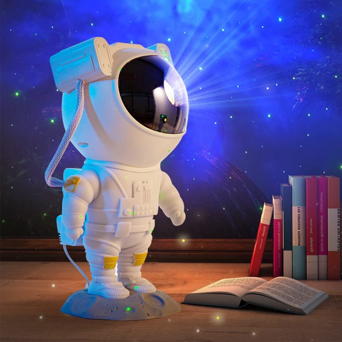 Nebula Arrays™ Galaxy Astronaut Projector With Remote And 360 Movement