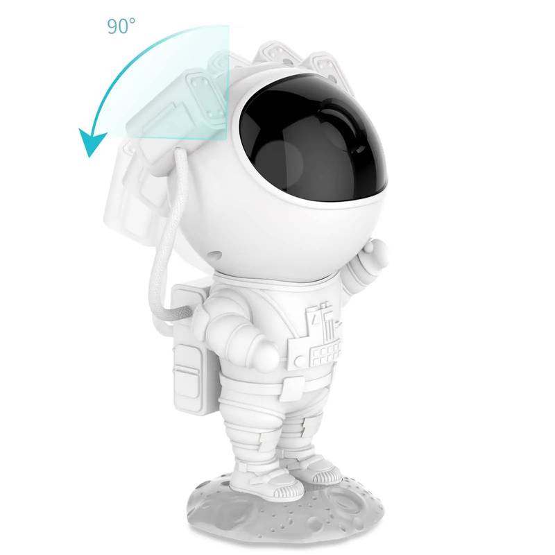 Nebula Arrays™ Galaxy Astronaut Projector With Remote And 360 Movement